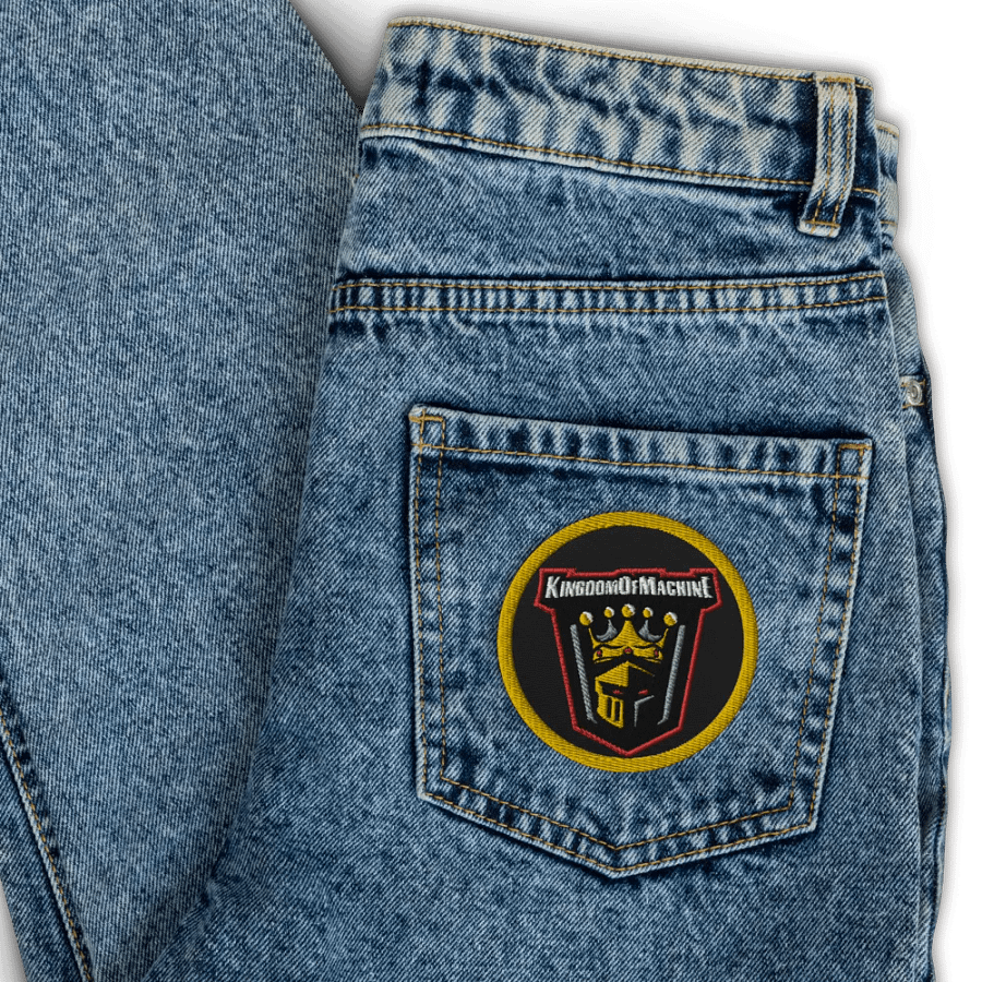 E-Sport patch round gold product image (4)