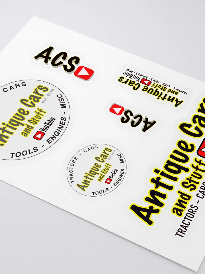 ACS Sticker Sheet! product image (2)