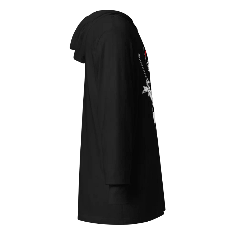Custom for Brian 3 long sleeve hooded tee product image (5)