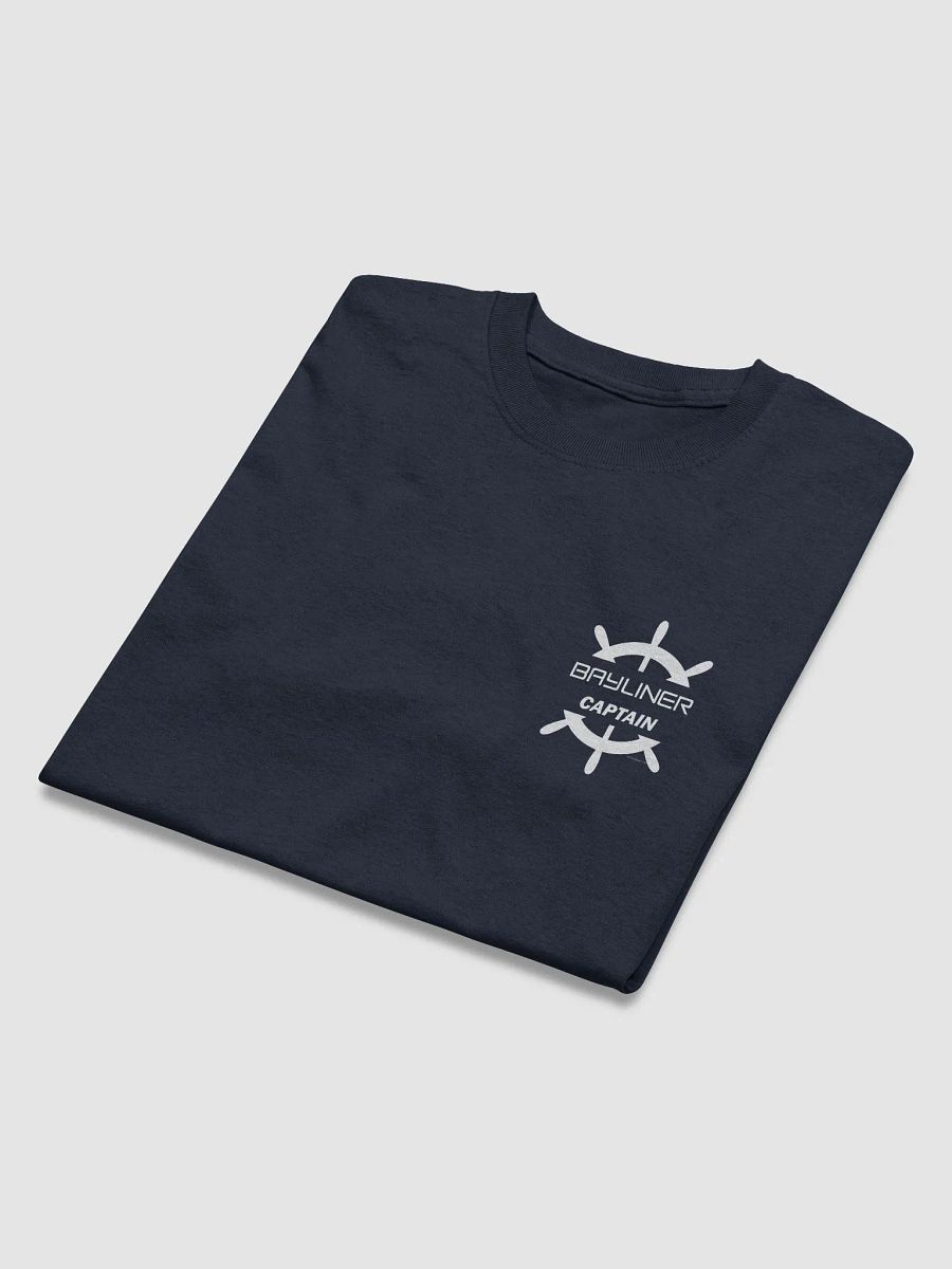 Bayliner Captain - T-Shirt - Dark Shirt w/White Logo product image (6)