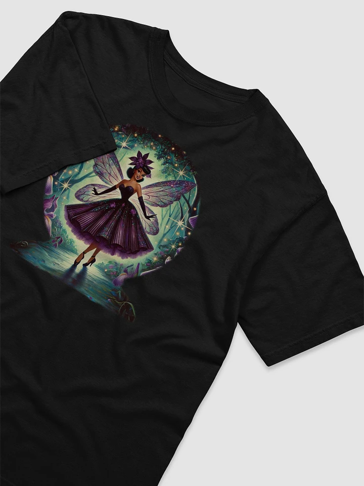 Enchanted Purple Iris Fairy Comfort Colors T-Shirt product image (9)