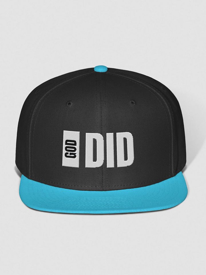 God did snapback (White letters) product image (2)