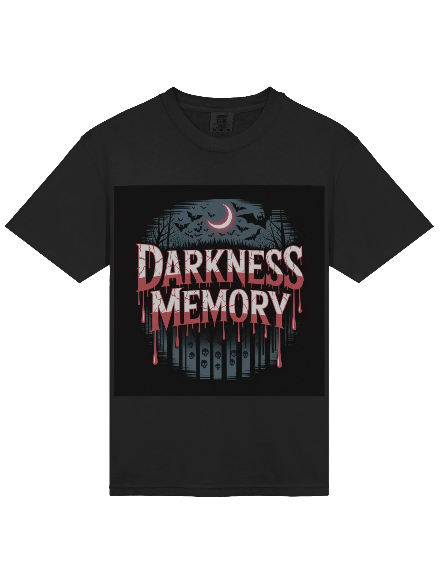 DARKNESS MEMORY Gothic Moonlit T-Shirt product image (3)