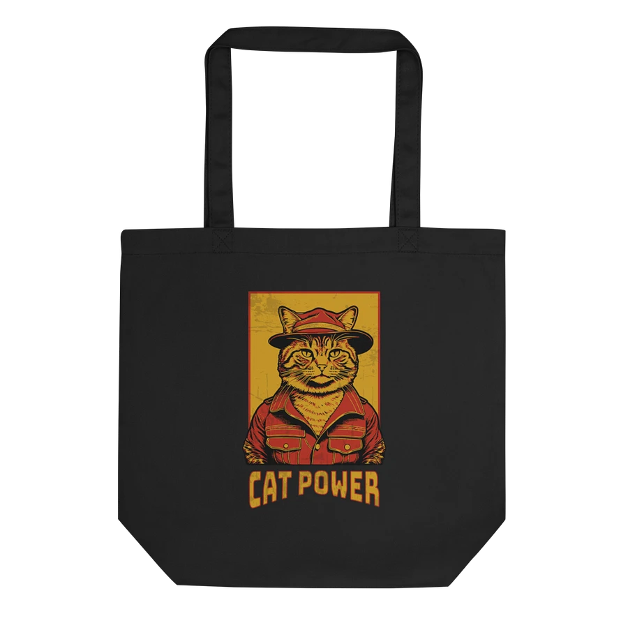 Cat Power Canvas Tote product image (1)