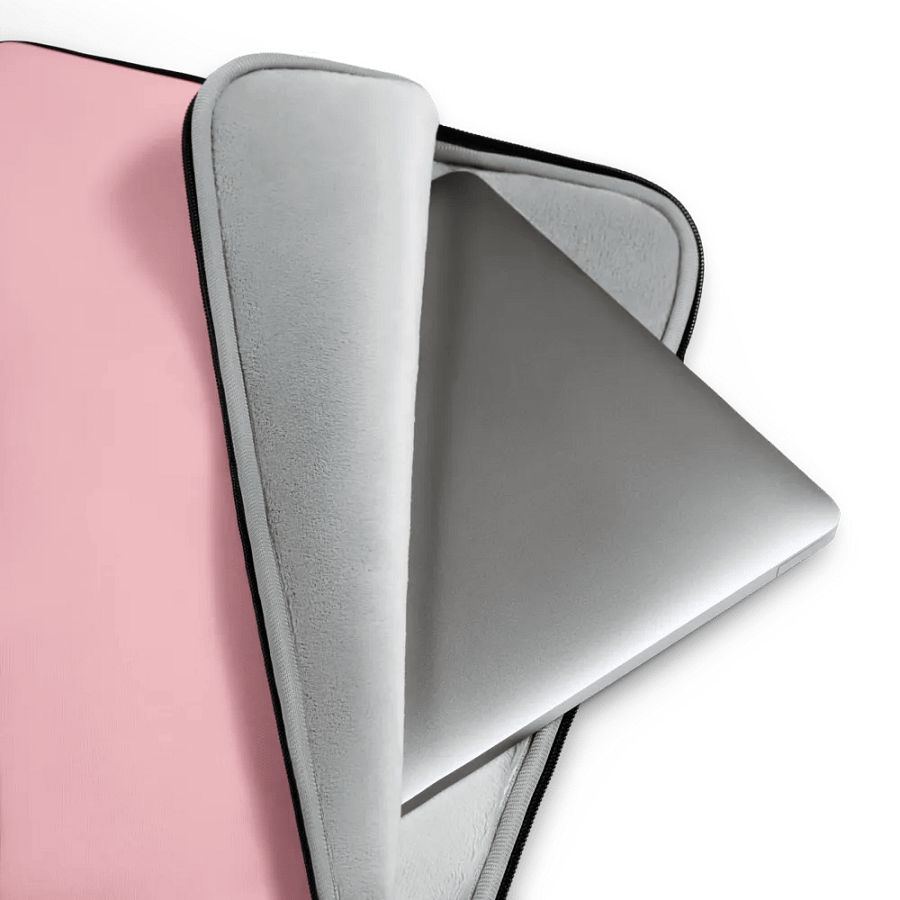 Baby Pink Laptop Sleeve product image (3)