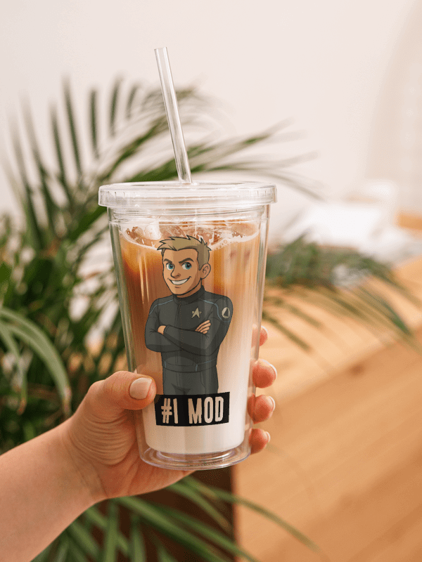 #1 MOD Acrylic Tumbler product image (1)