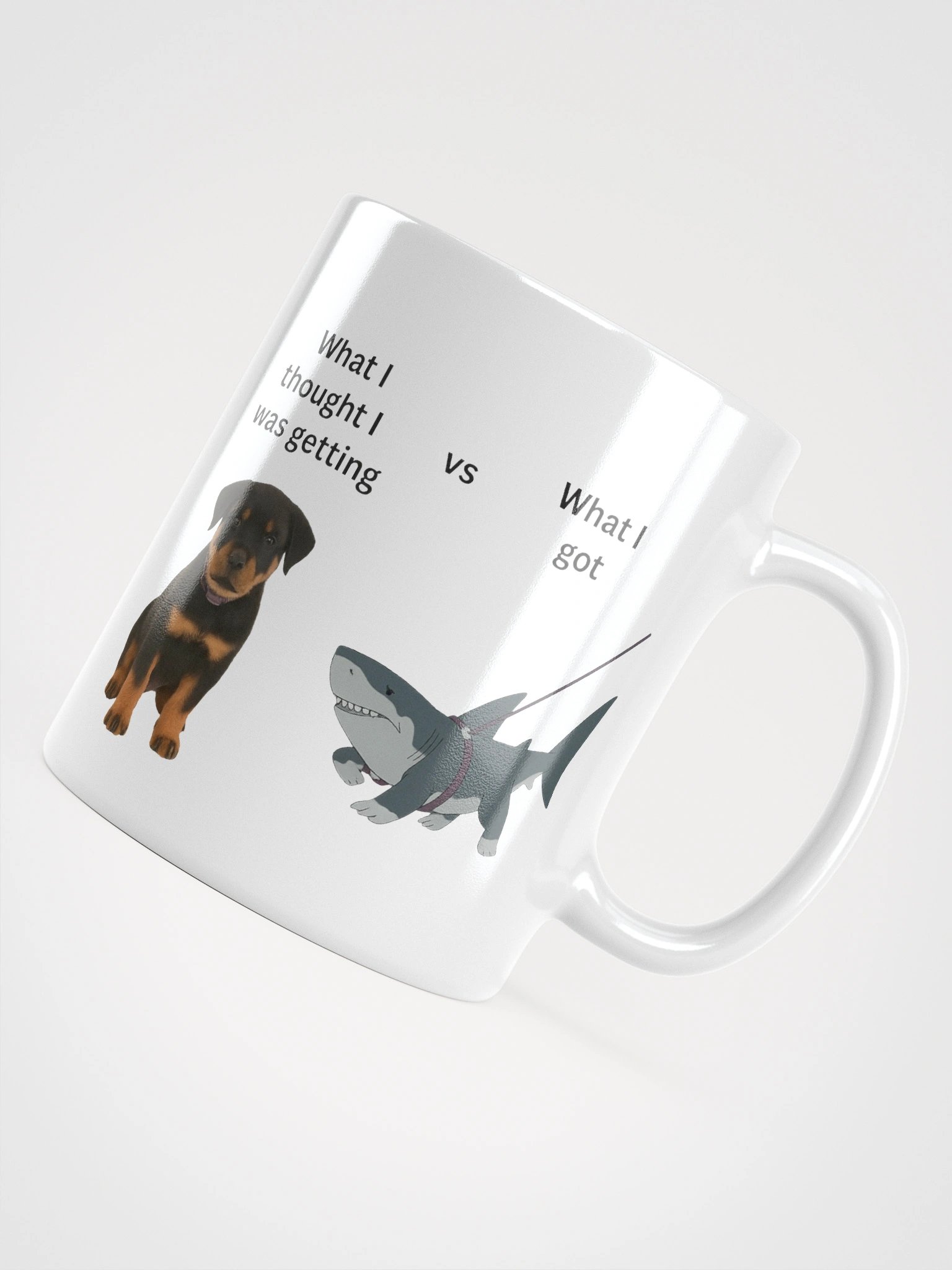 Rottweiler puppy as a shark product image (11)