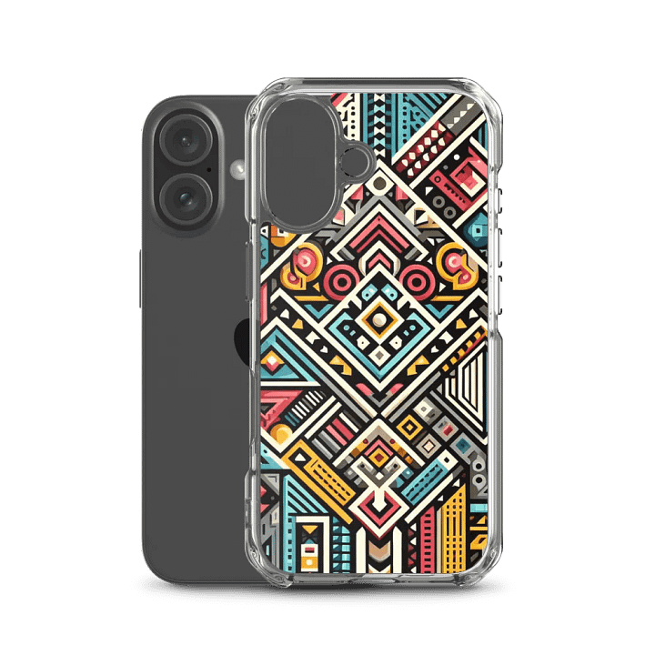 Geometric Fusion iPhone® Case product image (380)