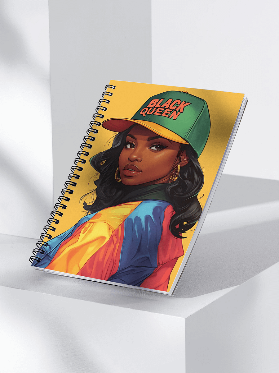 Black Queen Spiral Notebook product image (3)