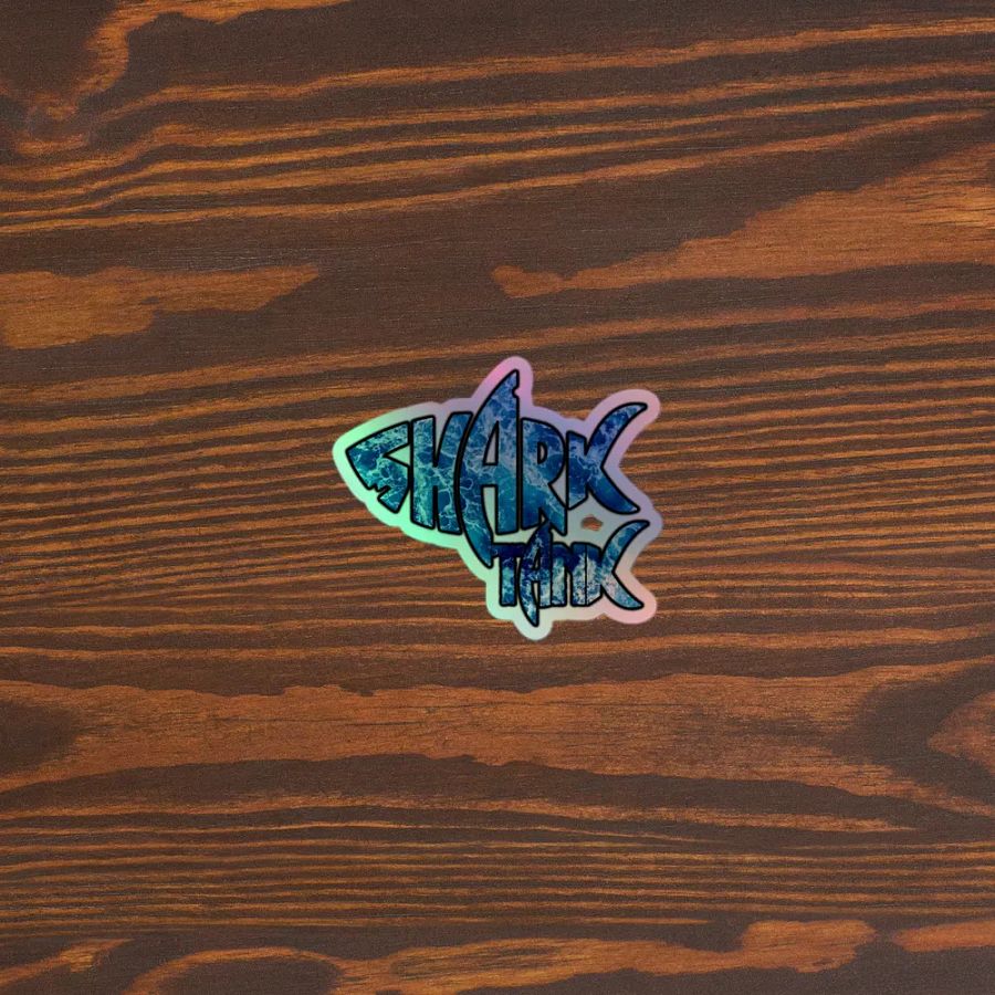 Shark Tank Holographic Sticker product image (5)