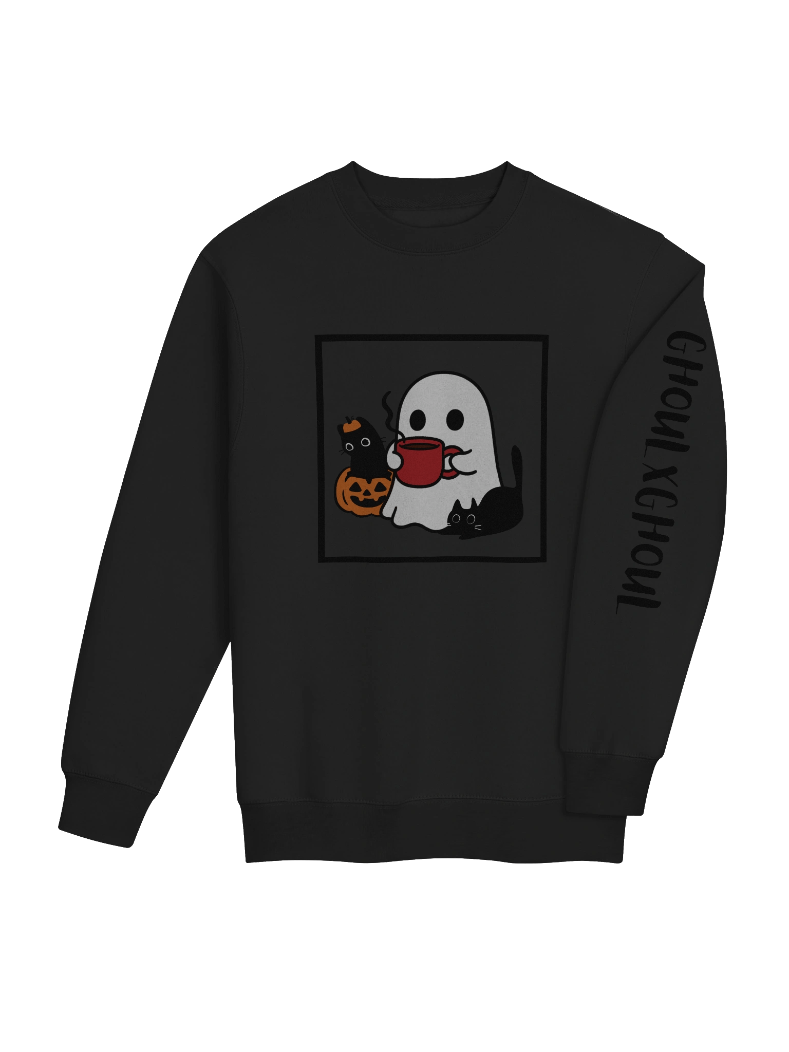 GXG Halloween Cat Crewneck product image (11)
