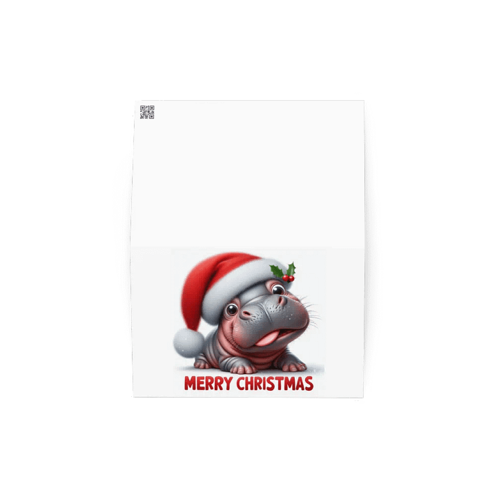 Happy Hippo Christmas Cards product image (4)