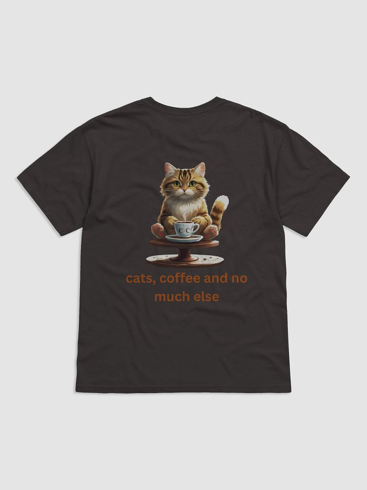 Cozy Cat Coffee Time T-Shirt product image (23)