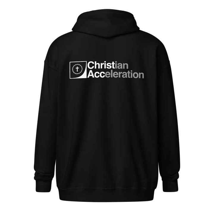 Christian Acceleration Full-Zip Hoodie (Dark) product image (1)