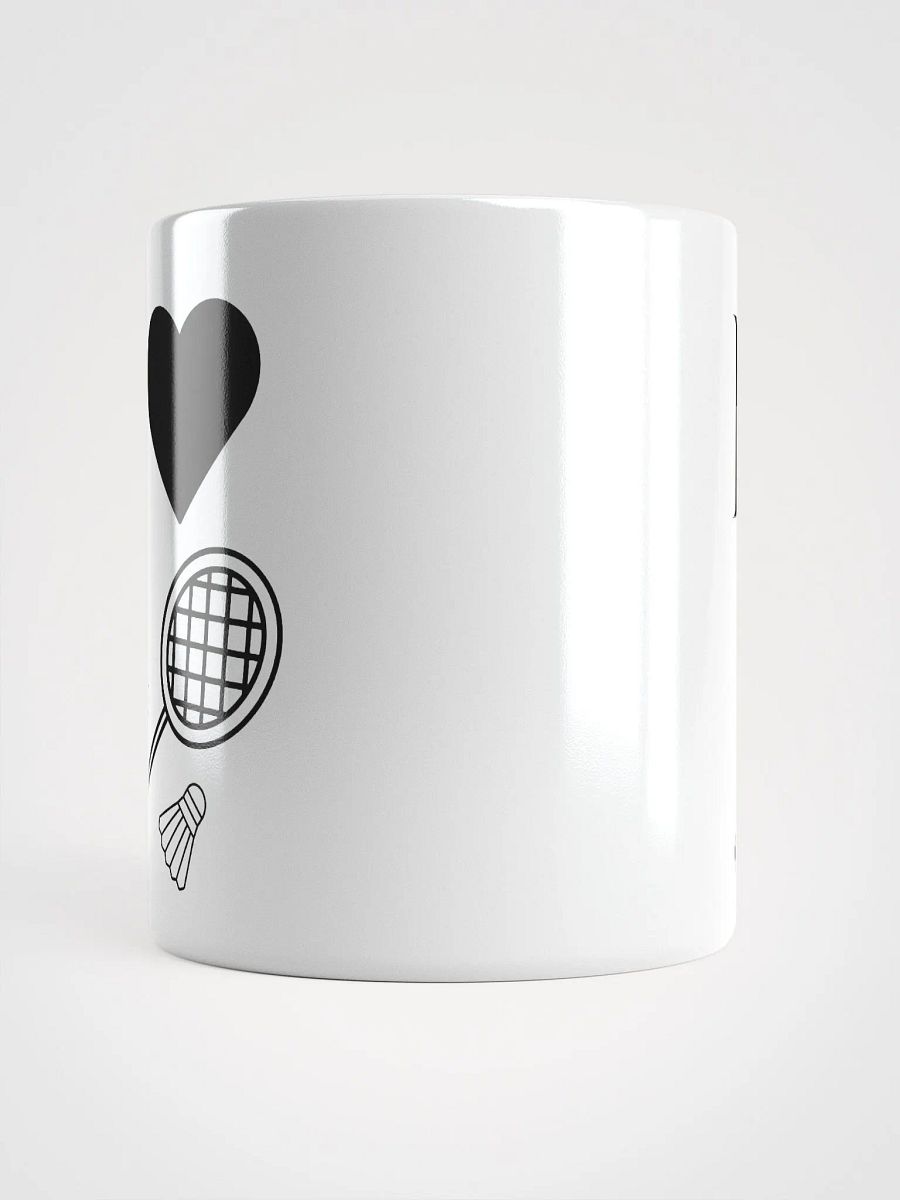 I ❤️ Badminton Mug product image (5)