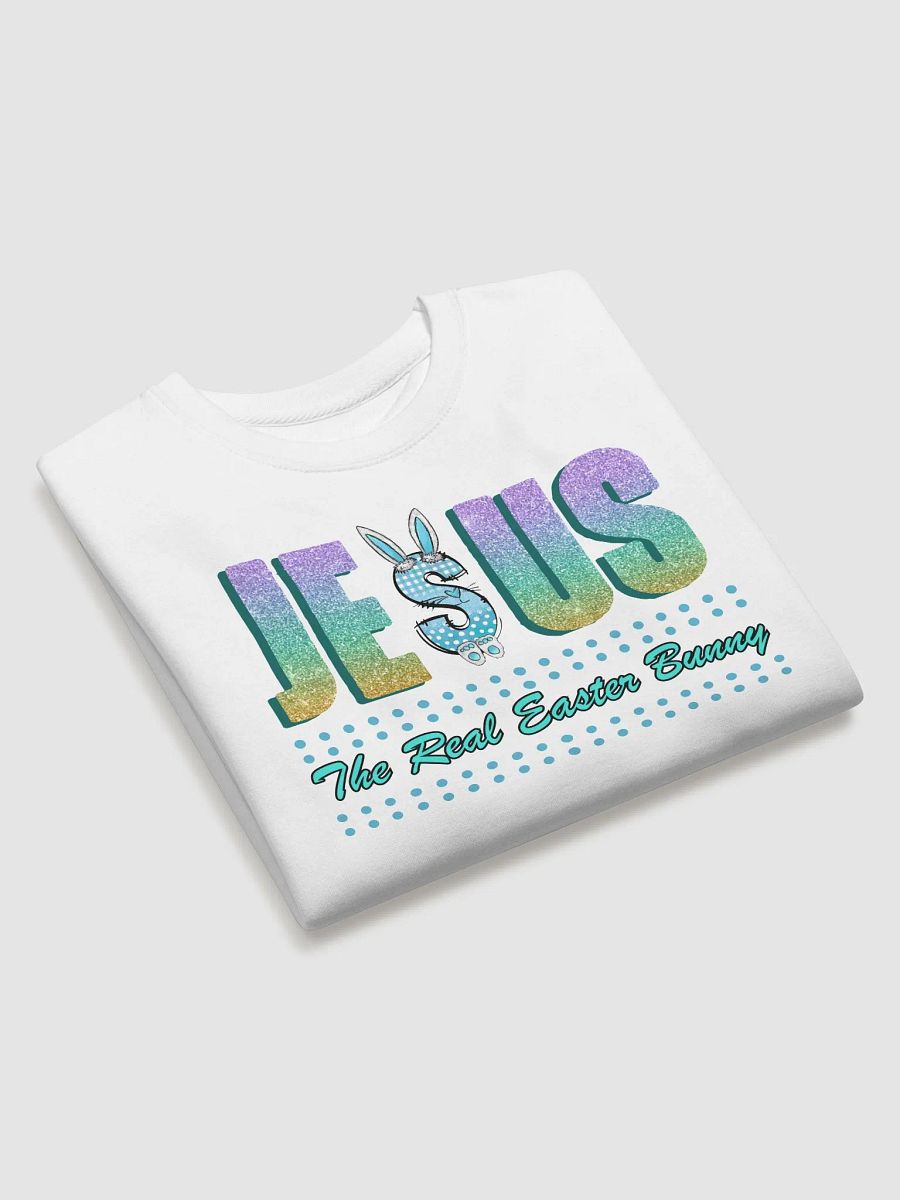 JESUS, The Real Easter Bunny, Christian Easter Premium Sweatshirt product image (9)