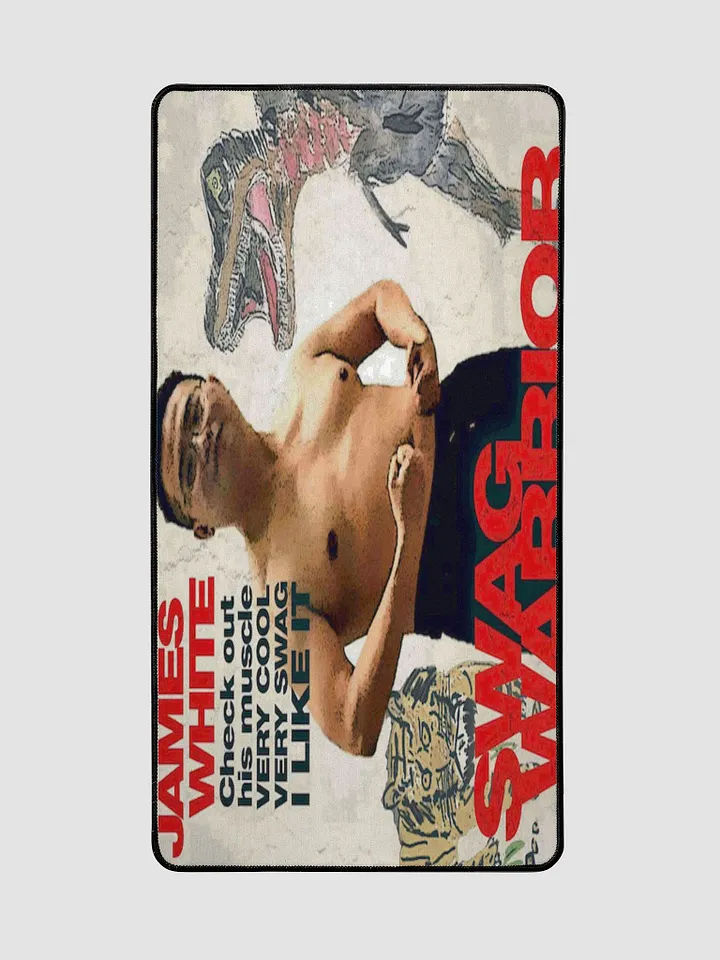 Desk Mat 15.5" x 31.5": swag warrior product image (2)