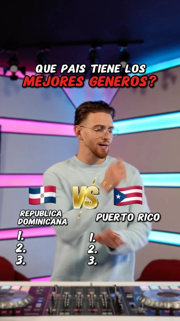 Fue muy difícil escoger entre estos dos países 🫠  Quien tiene los mejores generos RD o PR? Comentalo ⬇️

.
.
.

#musicalatina...