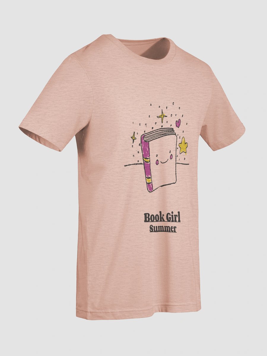 Blushing Book Girl T-Shirt product image (98)