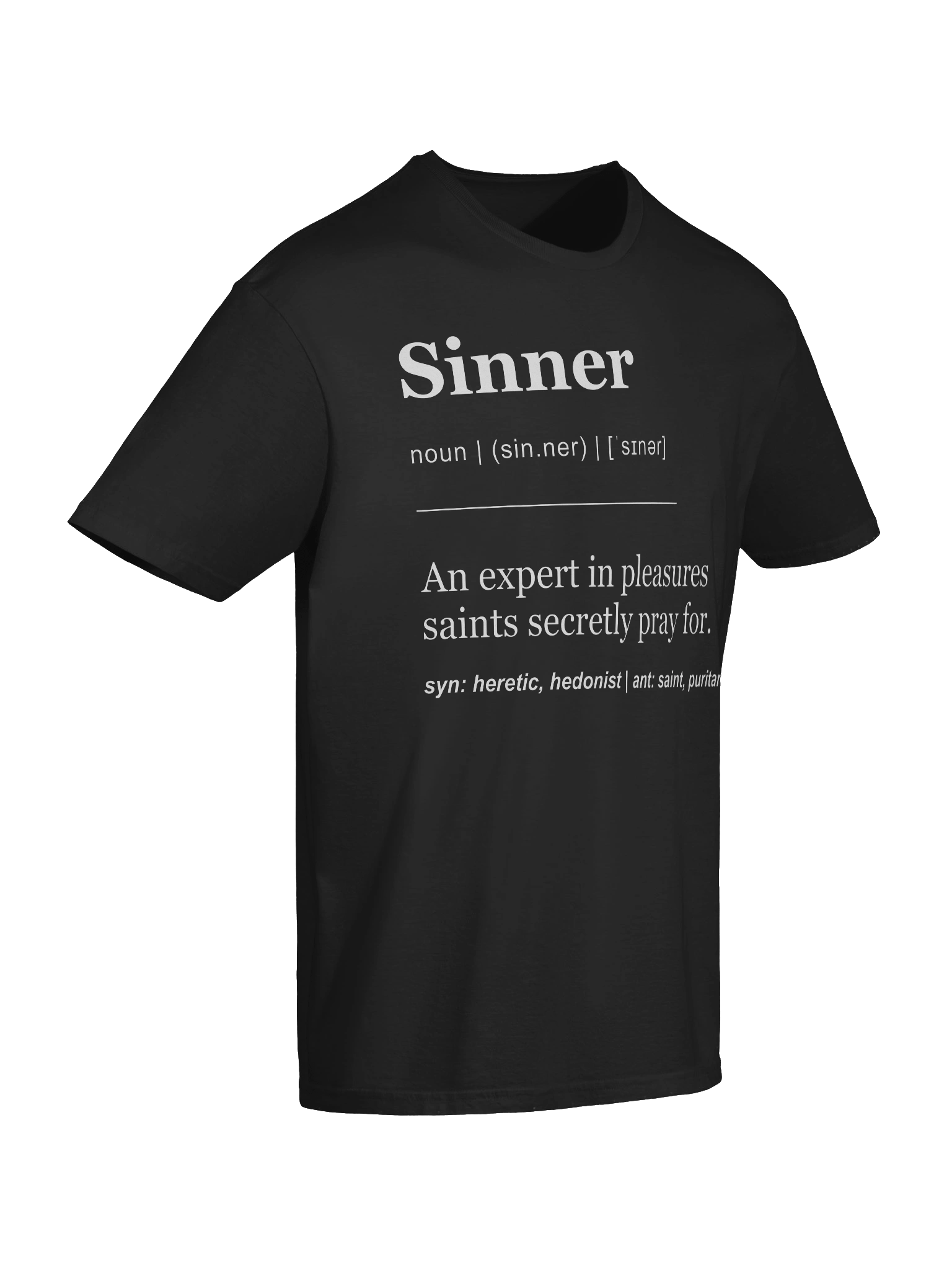 SINNER – UNHALO Dictionary Tee product image (10)