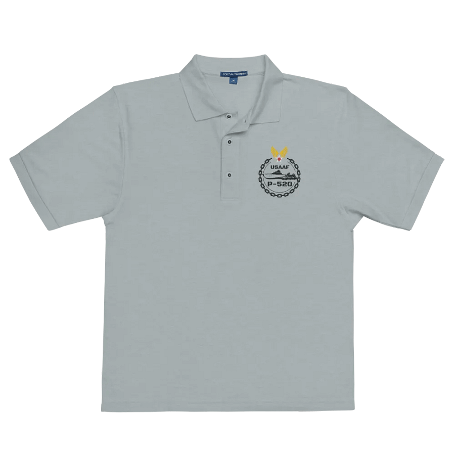 Polo Shirt with Black USAAF P-520 Embroidered Logo product image (18)