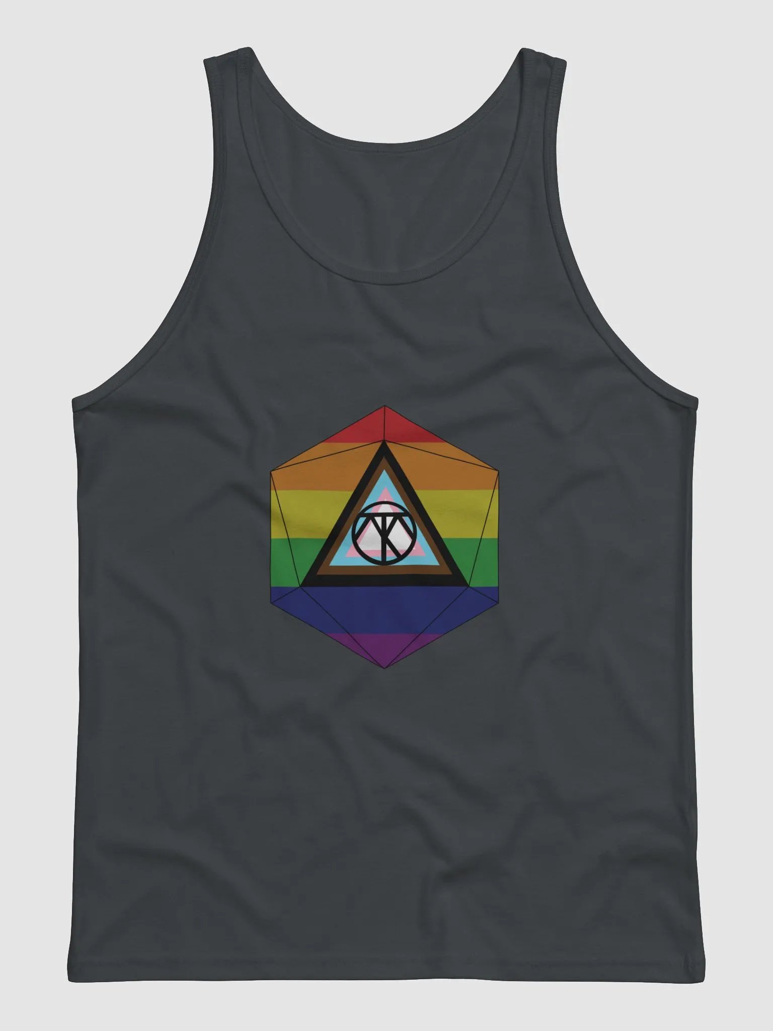 ThatoneRainbowD20 Tank Top product image (1)