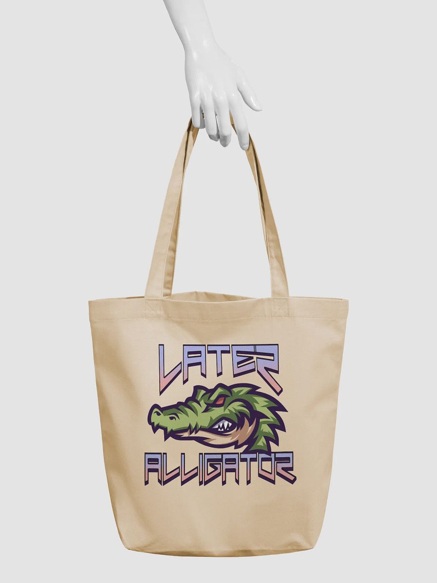 Later Alligator Eco-Friendly Tote Bag product image (6)
