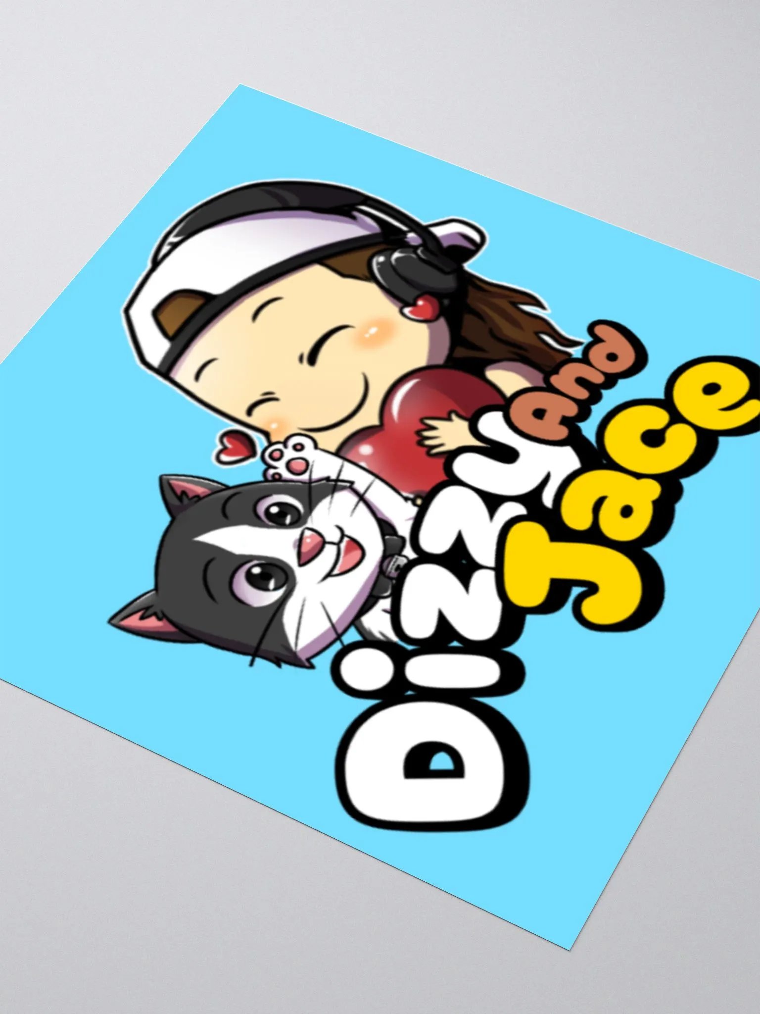 Dizzy and Jace Cartoon Sticker product image (9)