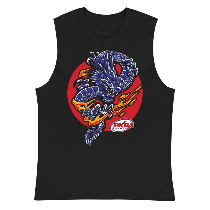 Dragon & Fire Muscle Tank product image (2)