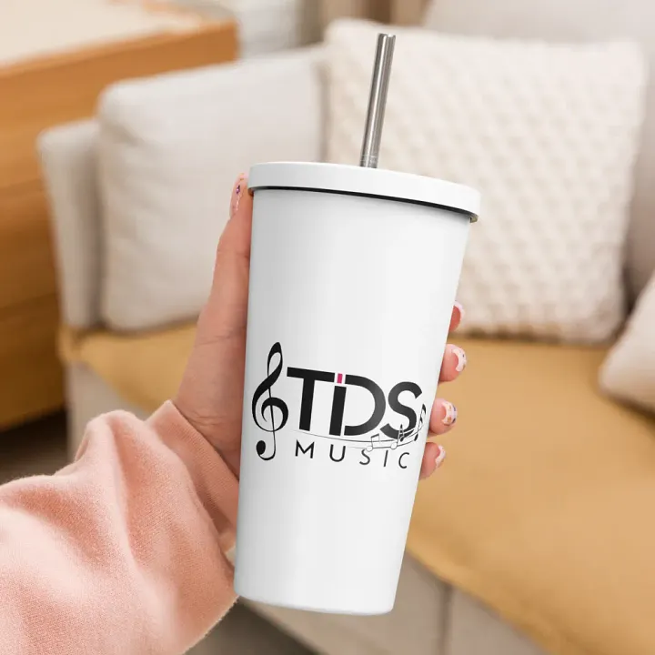 TDS Music Insulated Tumbler With Straw product image (2)