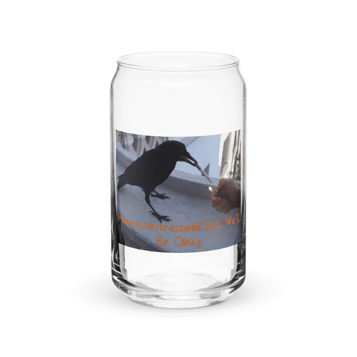 Midwestdistressedd But We'll Be Okay - Glass product image (2)