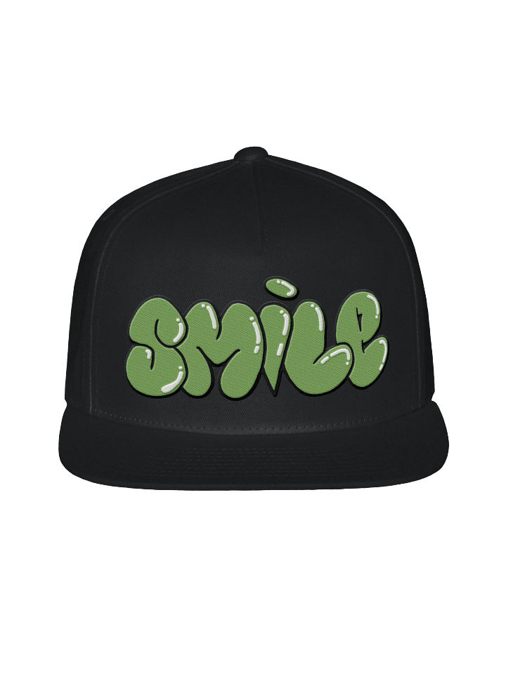 Dill's Smile Line Embroidered Flat Cap product image (2)