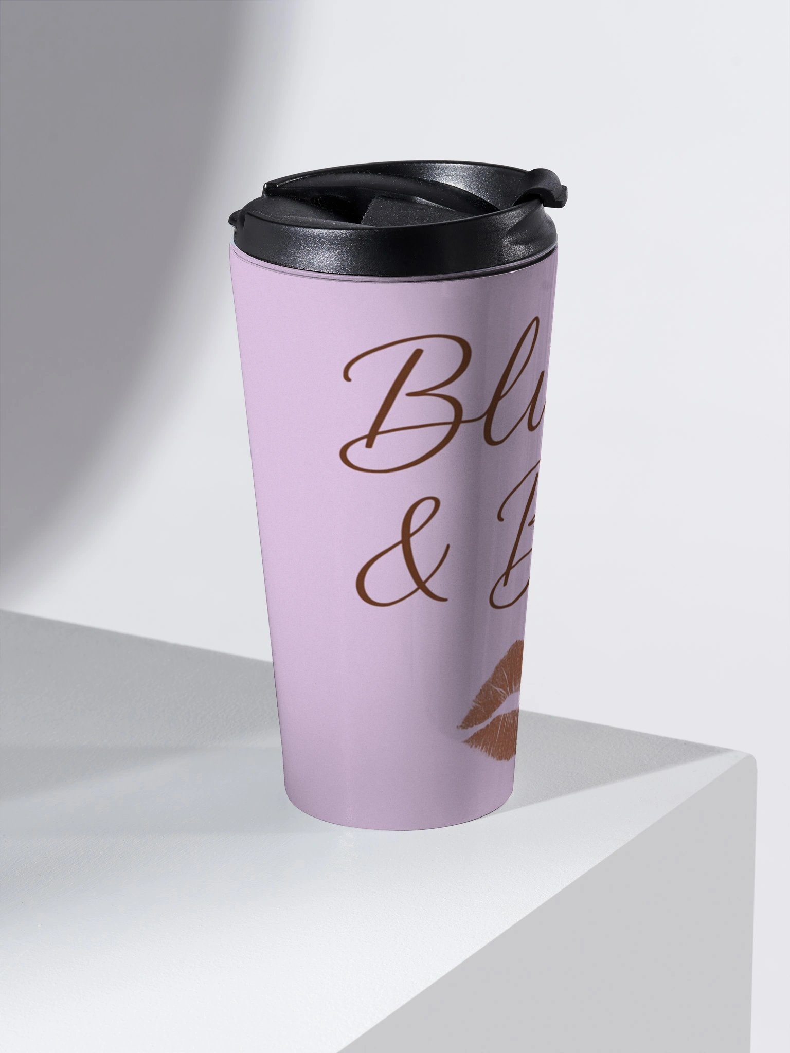 Blush & Brew Purple Travel Mug product image (2)