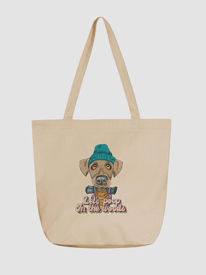 Camping Dog let's poop in the woods product image (1)