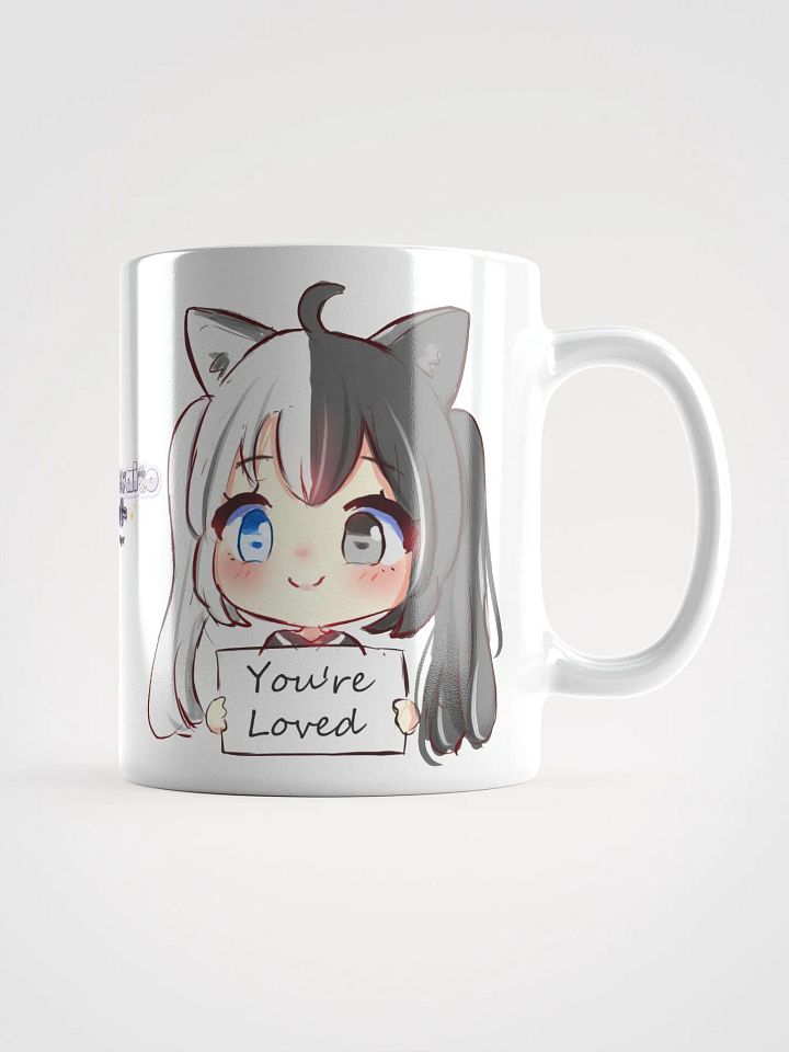 All White Mug - Byakko You Are Loved Edition product image (1)