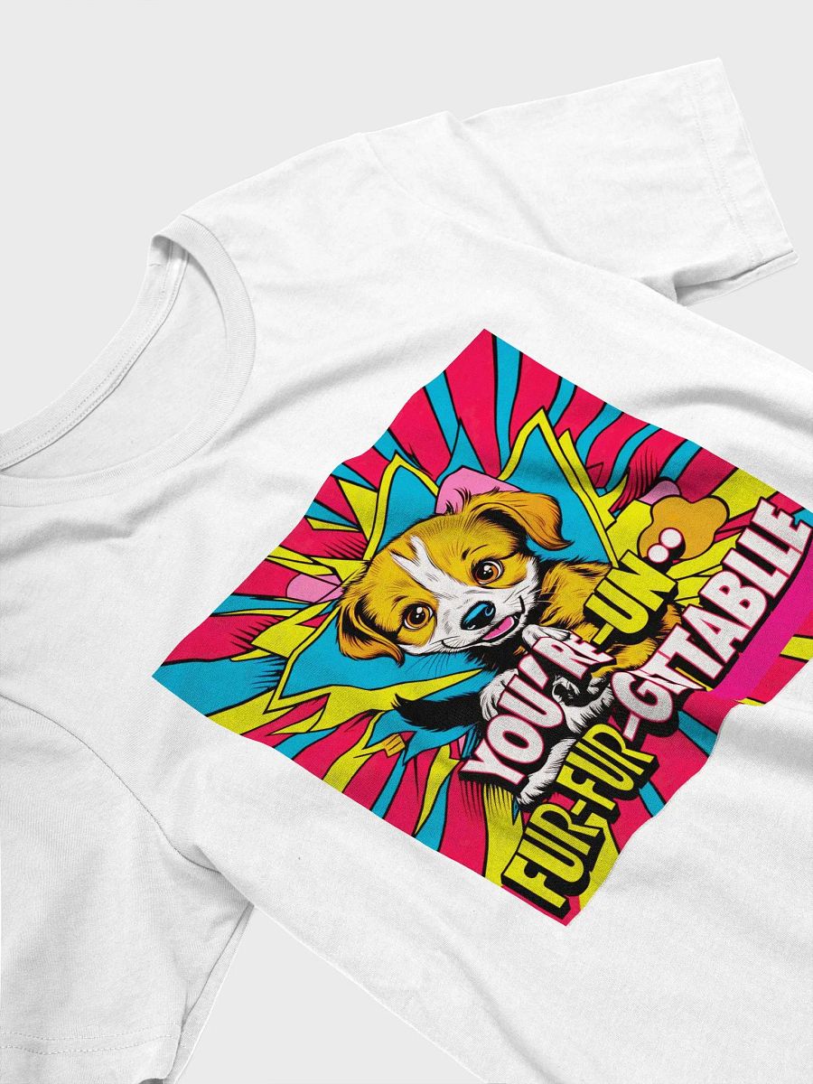 Unisex Tee - You're Un-Fur-Gettable, Cat Lover Gift, Funny Animal Shirt, Cute Graphic Tee, Birthday Present product image (3)
