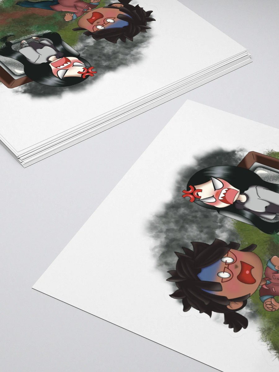 Scared Claudy Sticker product image (11)