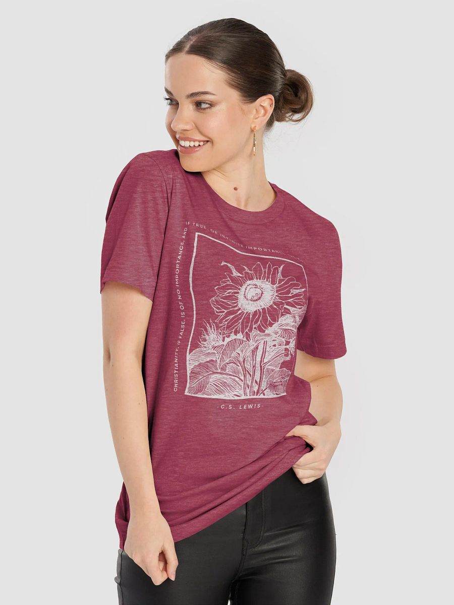 Christianity If True C.S. Lewis Quote Unisex T-Shirt product image (75)