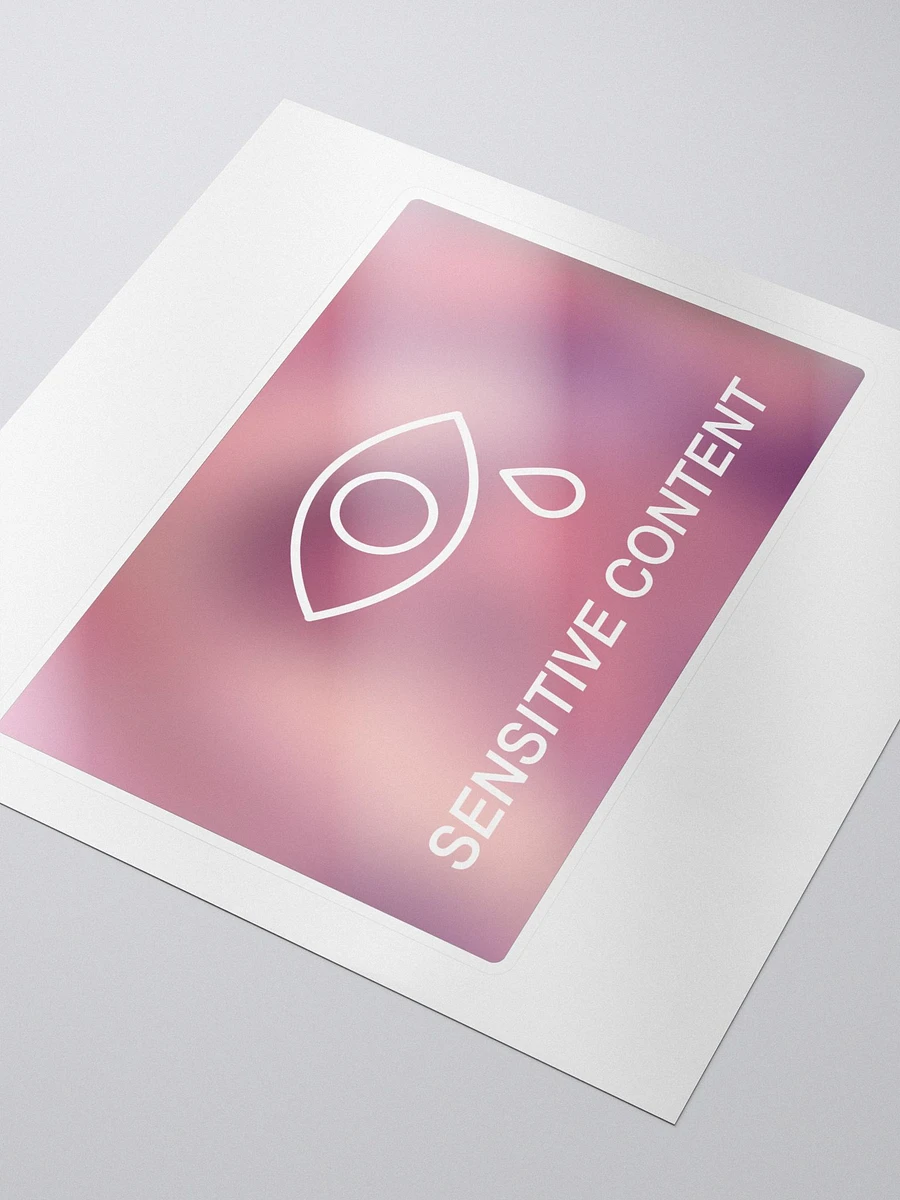 Sensitive Content Sticker product image (4)