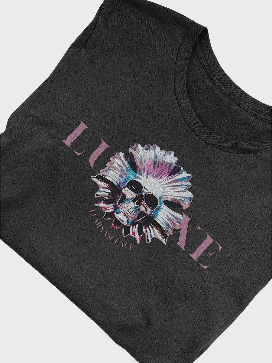 Vibrant Floral Skull Tee – Eternal Luxe Collection product image (5)