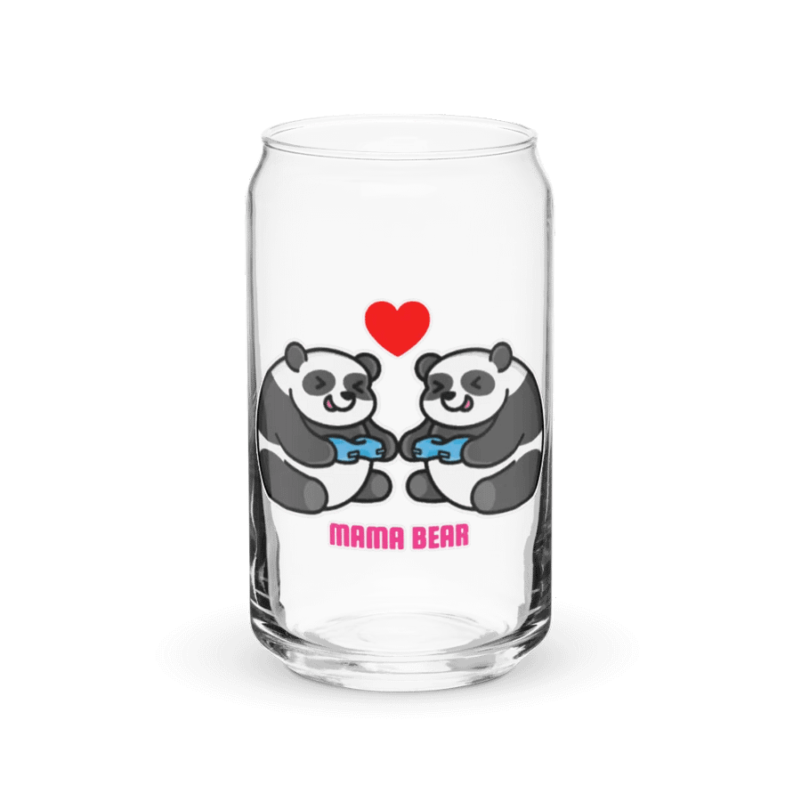 Mama Bear Can-Shaped Glass product image (1)