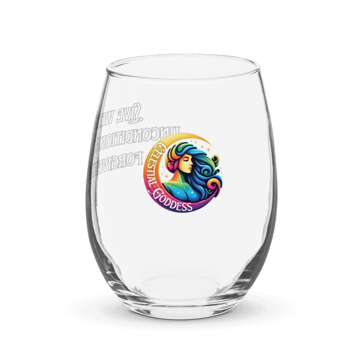 Celestial Crescent Moon Wine Glass product image (1)