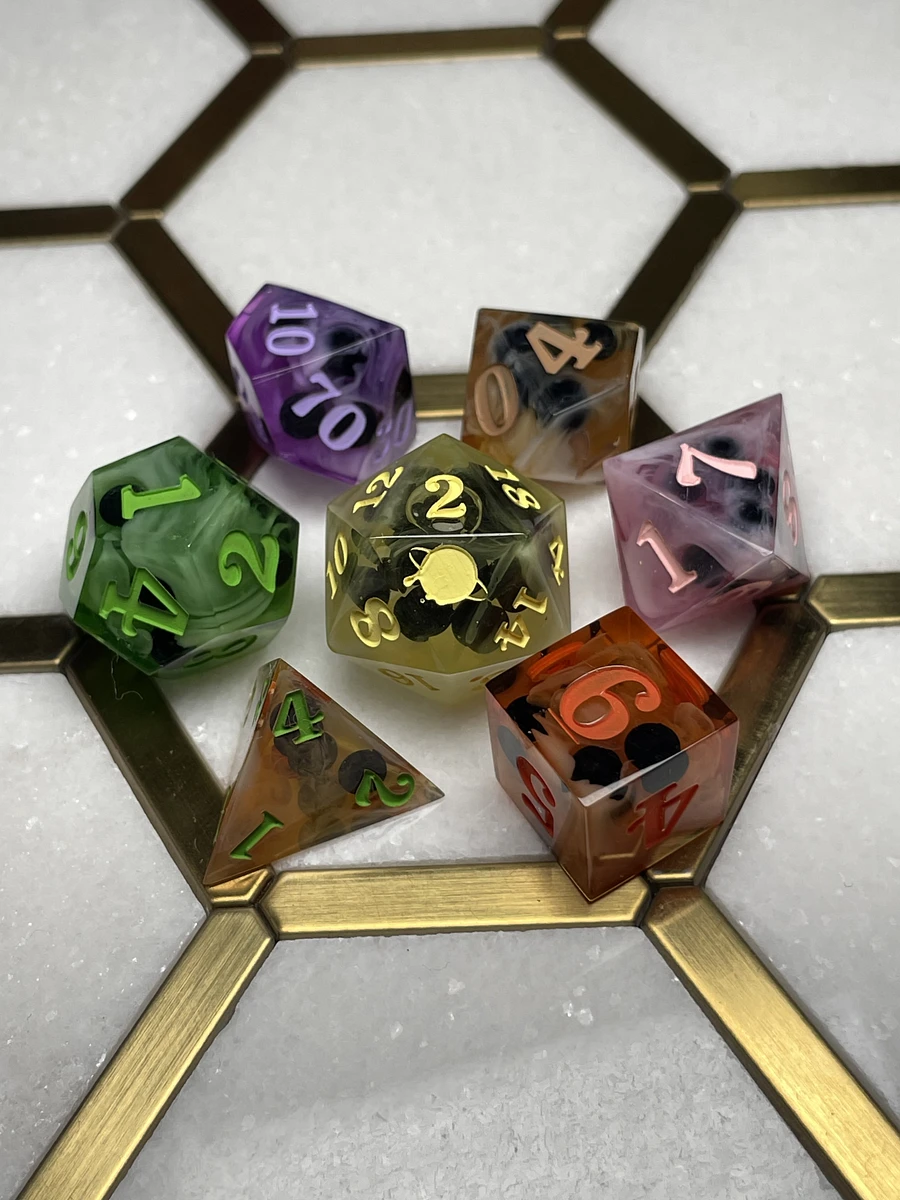 Boba Themed Myxtery 7PC Dice Set product image (2)