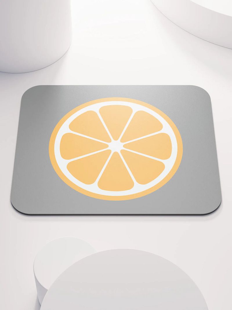 MIKAN Mouse Pad (Orange × Gray)