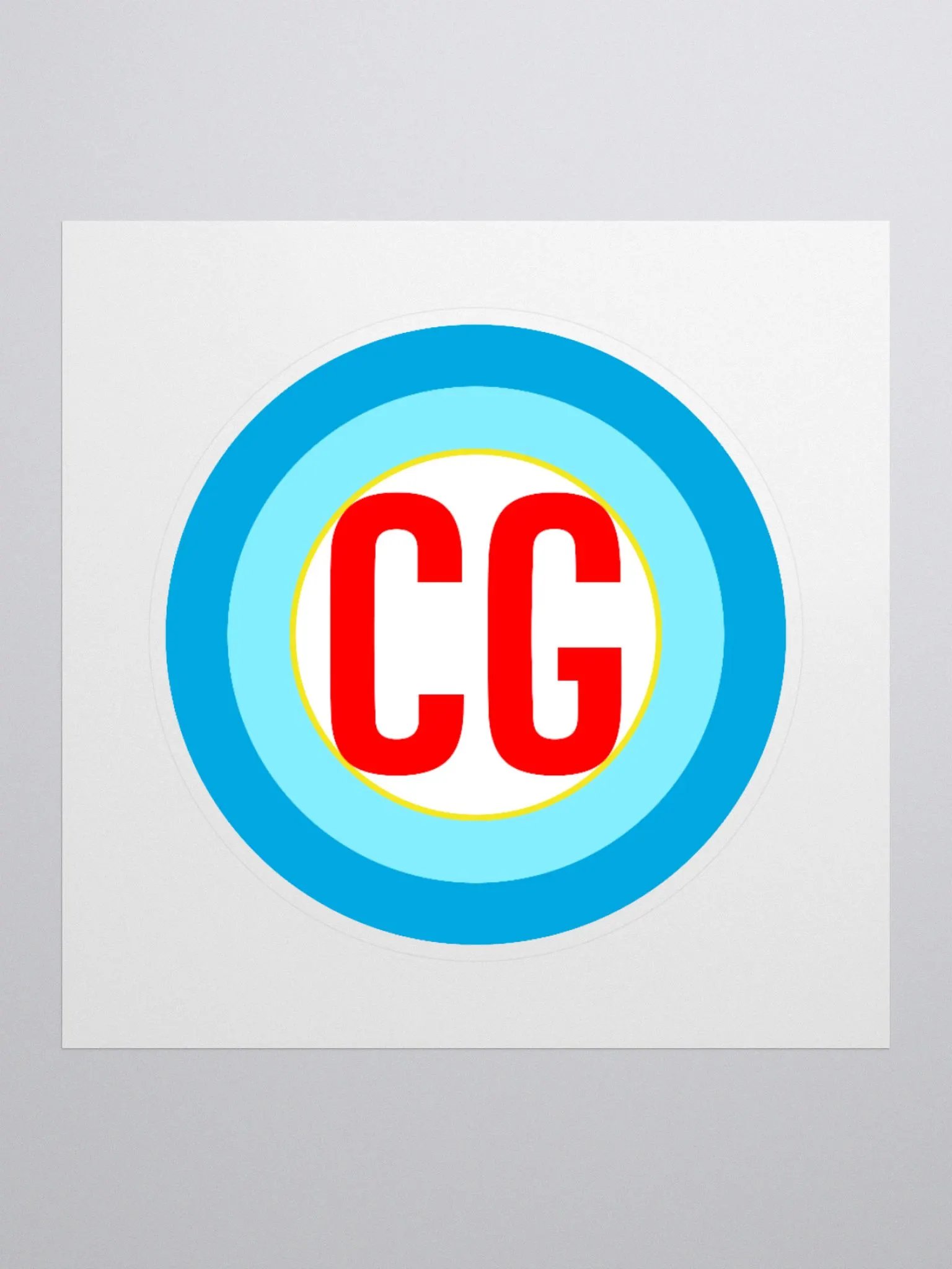 CG Logo Sticker product image (1)