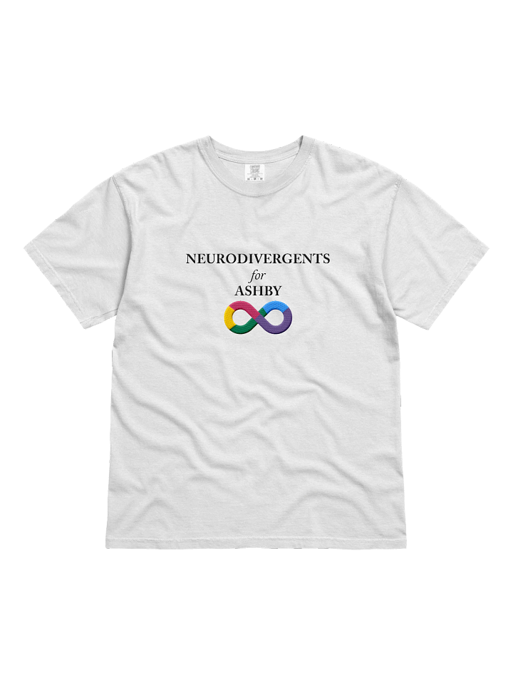 NEURODIVERGENTS 4 ASHBY TSHIRT (embroidered) product image (1)