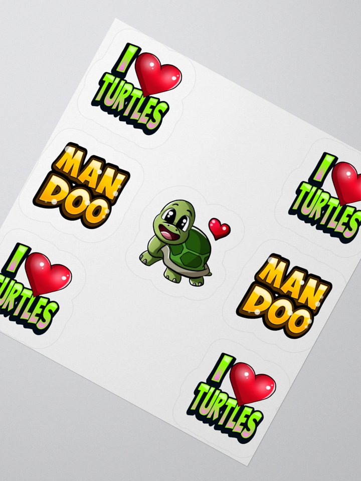 Mandoo Turtle Stickers product image (2)