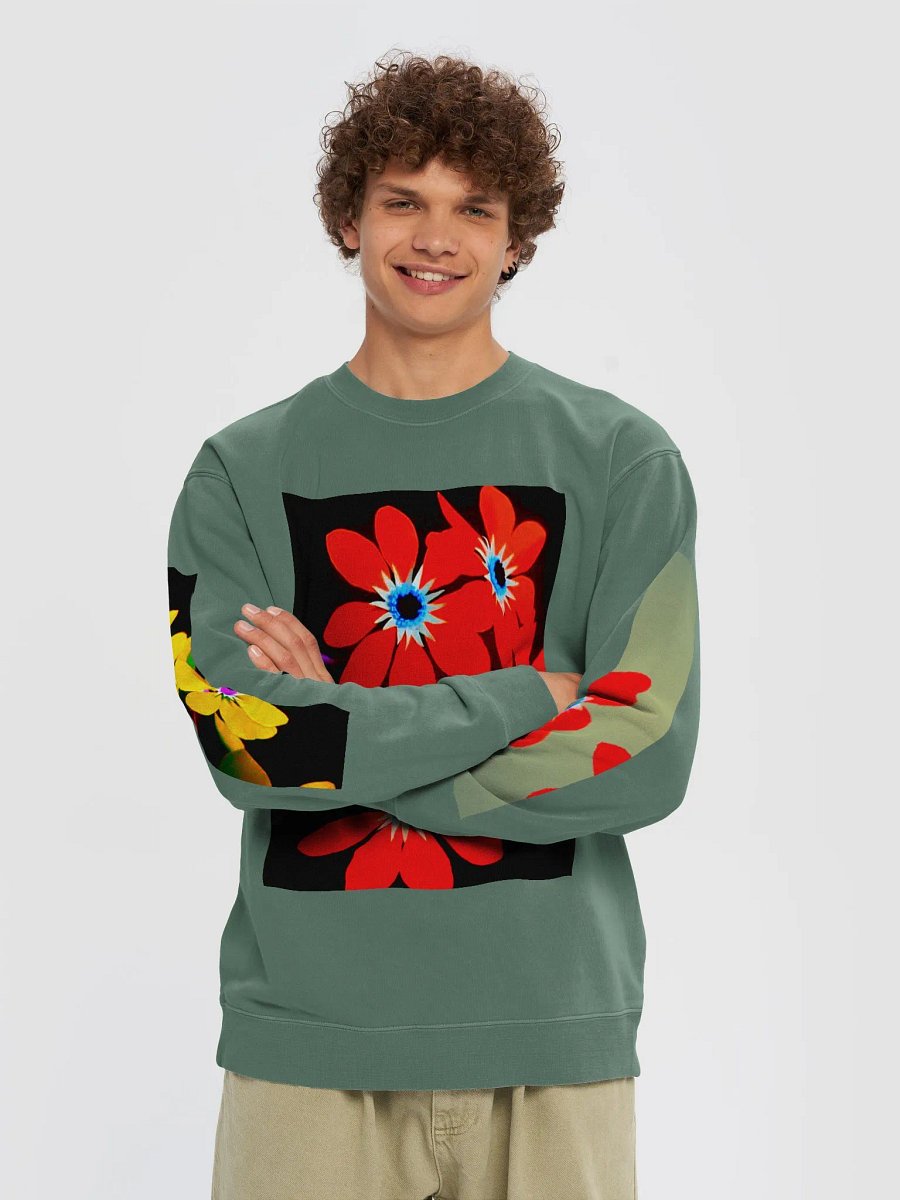 Independent Trading Co. Unisex Midweight Pigment Dyed Sweatshirt product image (46)