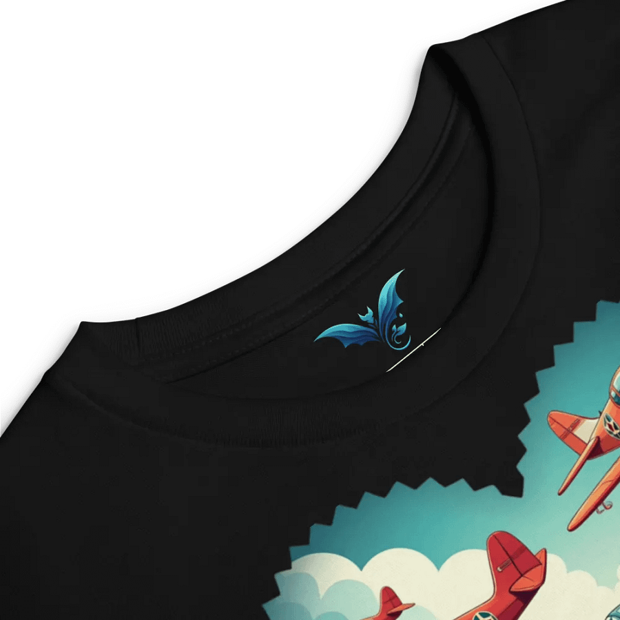 Whimsical Airplane Adventure Youth Long Sleeve T-Shirt product image (8)