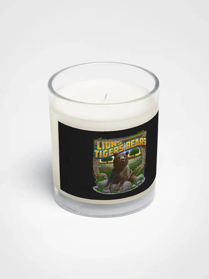 Rocky the Grizzly Candle (Black) product image (2)
